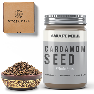 Awafi Mill Cardomom Seeds Elettaria cardamomum 100gm